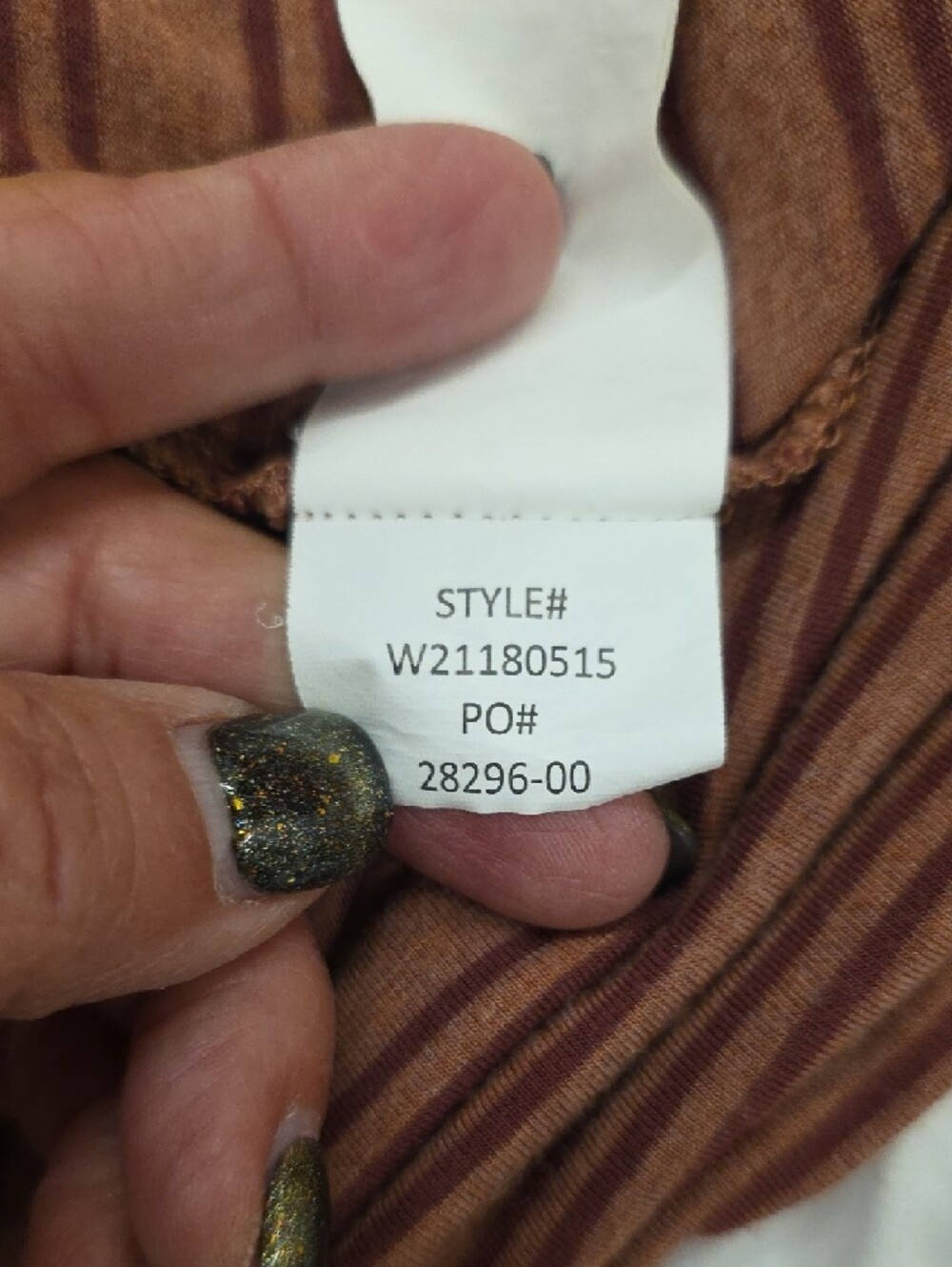 prAna Foundation Wrap Cardigan M Pebble Grey Stripe Open Front Modal Pockets - Picture 6 of 9